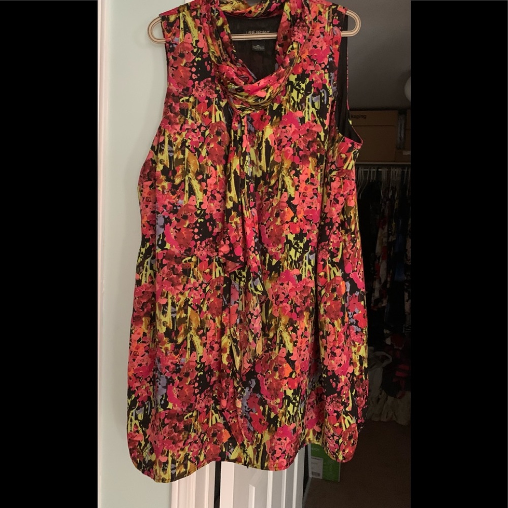 Lane Bryant size 22 Floral Dress Hot Sexy